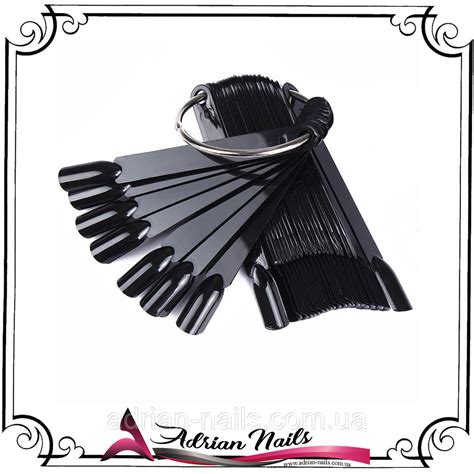 Типсы на кольце черные (50 образцов): продажа, цена в Киеве. Расходные ...