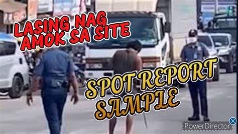 LASING NA EMPLEYADO NAG AMOK PAANU GAWAN NG REPORT PAANU GAWAN NG