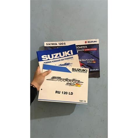 Jual Buku Pedoman Pemakaian Dan Perawatan Catalog Brosur Browsur Suzuki