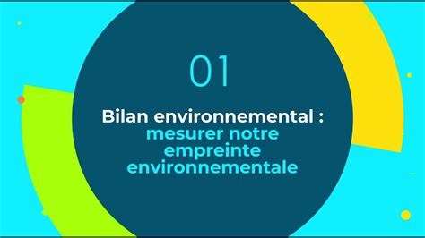 Bilan Environnemental Mesurer Notre Empreinte Environnementale YouTube