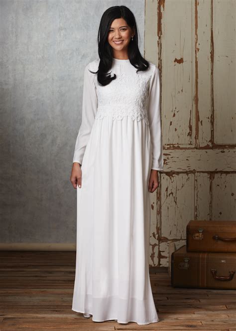 Knight And Wells Olivia Temple Dress Temple Dress Lds Temple Dress