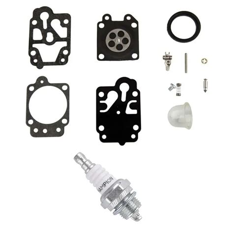 Kit Reparo Carburador Vela Para Roçadeira Husqvarna 143r2