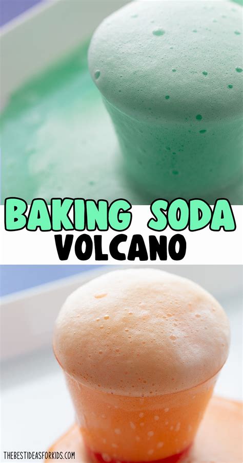 Baking Soda Volcano The Best Ideas For Kids In 2021 Baking Soda