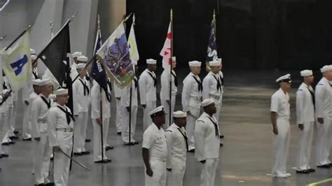 Navy boot camp graduation from Recruit Training Command, Great Lakes ...