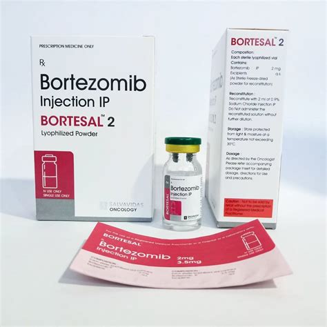 Bortesal Bortezomib 2mg Injection Prescription Packaging Size Single