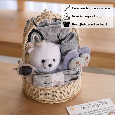 Jual Hikeen Baby Hampers Kado Lahiran Premium Baby Boy Baby Girl