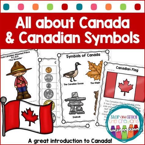 Canada And Canadian Symbols Stop And Smell The Crayons