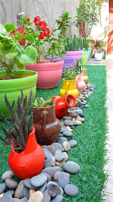 Como Decorar Jardin Con Macetas Jasma