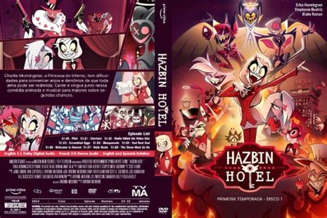 Hotel Hazbin 1ª Temporada Completa 2024 DVD R AUTORADO AUTORADOS VIP