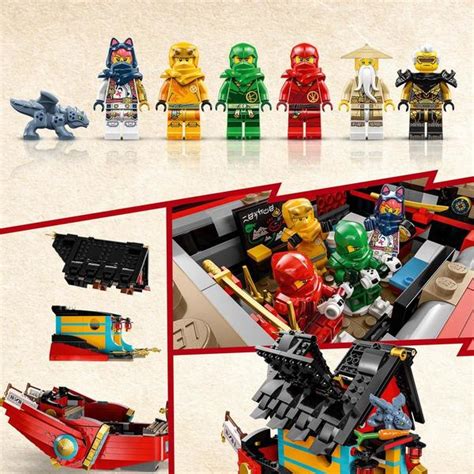 Lego Ninjago Le Qg Des Ninjas La Course Contre La Montre