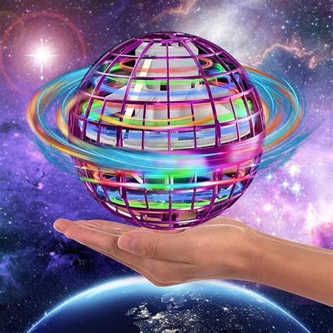 Amazon 2023 Upgraded Magic Flying Orb Ball Toy With LED Light 360