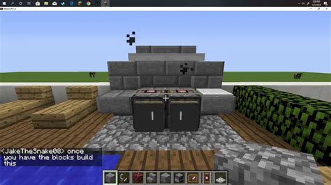 Minecraft How To Build A Grill IT WORKS YouTube