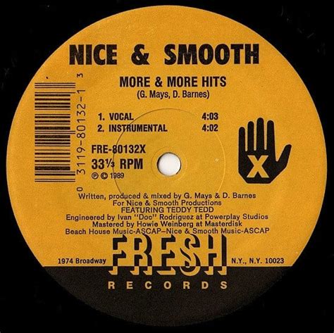 Nice Smooth More And More Hits Lyrics Genius Lyrics