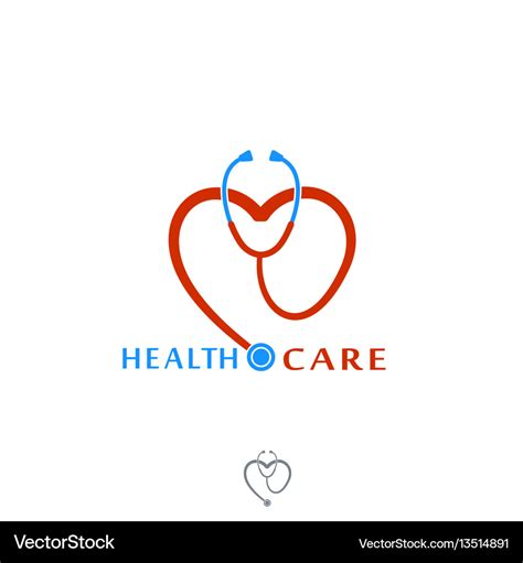 Health care icon logo tonometer with heart Vector Image