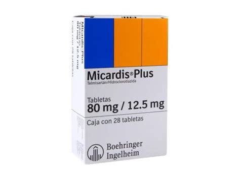 Micardis Plus 80 Mg 12 5 Mg Tienda Catracha Salud