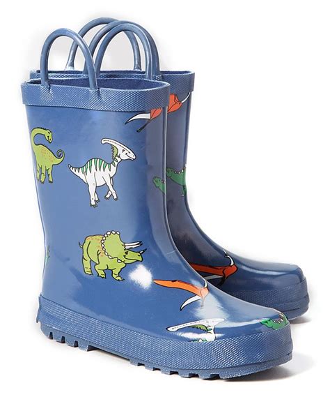 Foxfire Blue Dinosaur Rain Boot Boys Boys Rain Boots Boots Boys Boots