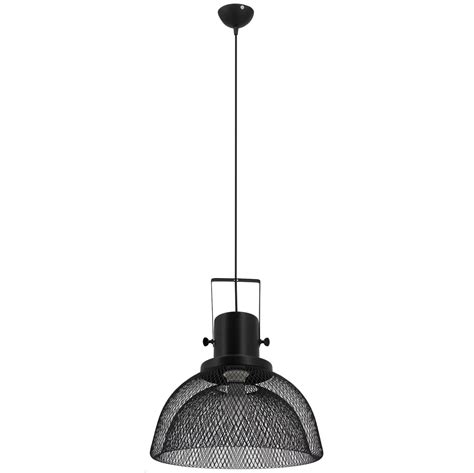 Loftowa LAMPA wisząca 9906 1 ZWIS 1 Elem czarna MLAMP pl