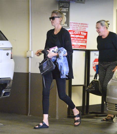 Charlize Theron with family out in Los Angeles -05 | GotCeleb