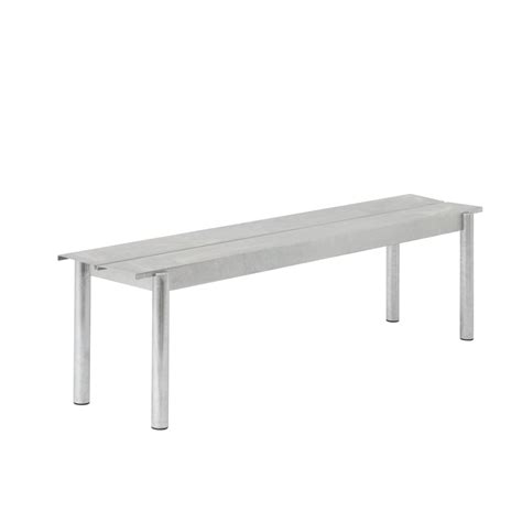 Linear Galvanised Steel Bench In Good Company