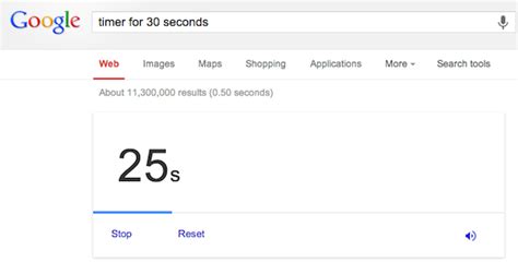 Need a Timer? Use Google - Search Engine Watch