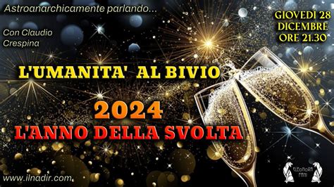 L umanità al bivio 2024 L ANNO DELLA SVOLTA YouTube