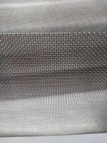 Tela De Aço Inox Malha 16 Fio 0 41mm 1 0m X 0 50m Parcelamento sem