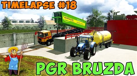 Farming Simulator Pgr Bruzda With Seasons Timelapse Ep Youtube