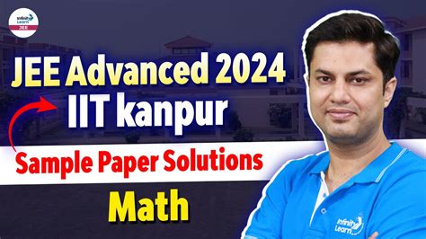 Jee Advanced Iit Kanpur Sample Paper Solutions Math Crash