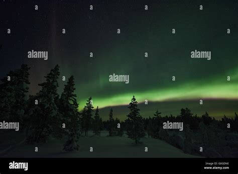 northern lights, Lapland, Sweden Stock Photo - Alamy