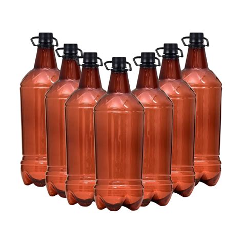 GARRAFA GROWLER 2 L PET 48G P CERVEJA COR ÂMBAR C TAMPA E ALÇA