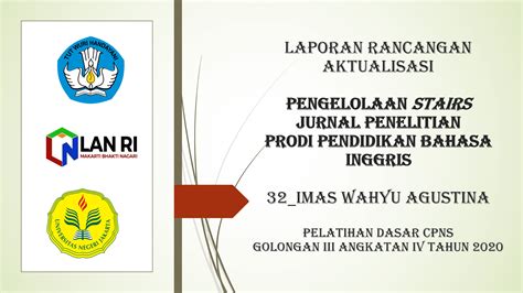 Seminar Rancangan Aktualisasi Latsar Cpns