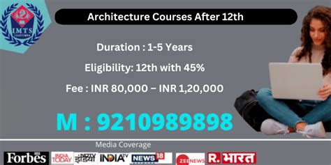 Architecture Courses After 12th Admission List Eligibility Fee And Scope