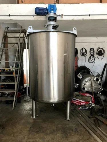 Stainless Steel Liquid Mixing Tank At Rs 450000 Bakrol Ahmedabad