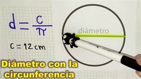 Como Calcular El Diametro De Un Circulo Con La Circunferencia