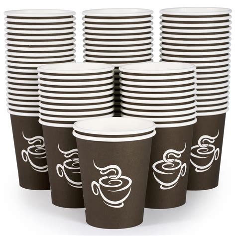 Litopak 400 Pack 8 Oz Paper Cups Disposable Coffee Cups Hot Cold