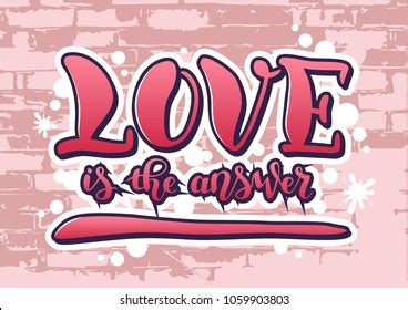 10,795 Love is the answer Images, Stock Photos & Vectors | Shutterstock