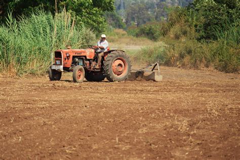 Fotos Gratis Trabajo Hombre Heno Tractor Campo Granja