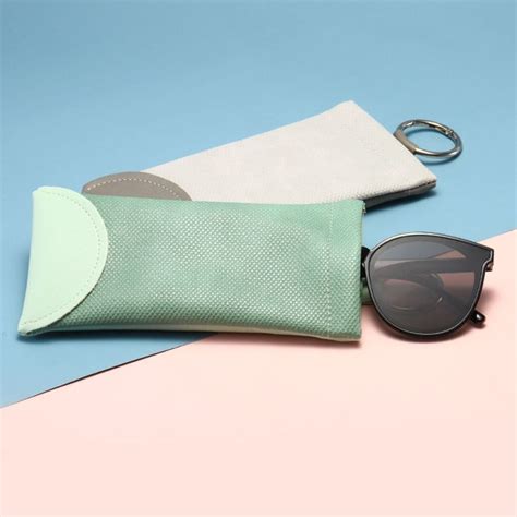 Automatic Closed Glasses Storage Bag Pu Leather Glasses Case Unisex Ebay