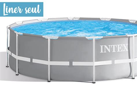 Liner Intex Piscine Tubulaire Ronde Prism X M Piscineco