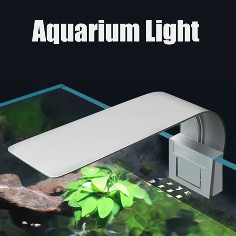 Super Slanke Led Aquarium Licht Verlichting Planten Groeien Licht 5W