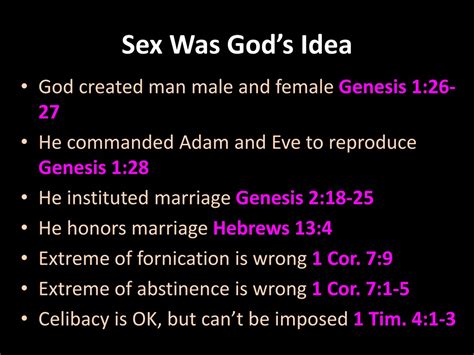 Ppt Biblical Sex Education Powerpoint Presentation Free Download