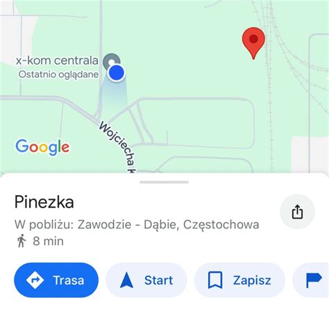 Jak wysłać pinezkę z lokalizacją w Google Maps Geex