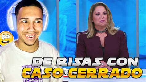 LOS MOMENTOS MAS DIVERTIDOS DE CASO CERRADO YouTube