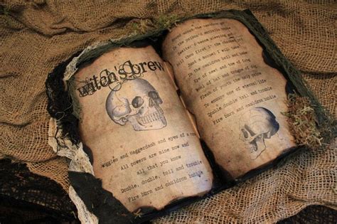 Halloween Spell Book Witch S Brew Halloween Etsy Halloween Spells