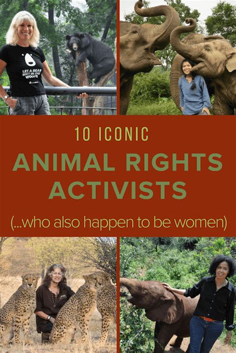 10 Inspirational Animal Rights Activists (Who Happen to Be Women)