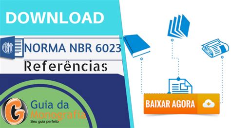 DOWNLOAD Norma ABNT NBR 6023 Para Referências