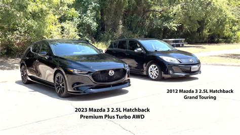 2012 And 2023 Mazda 3 Hatchbacks Youtube