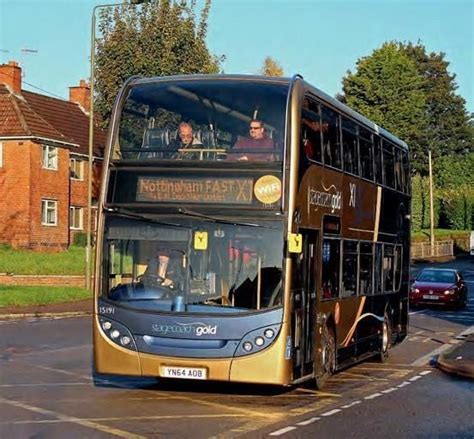 Stagecoach Gold Express Route X1 Which Used To Run Between Chesterfield