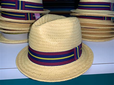 Gold Straw Gangster Hat El Pachuco Zoot Suits