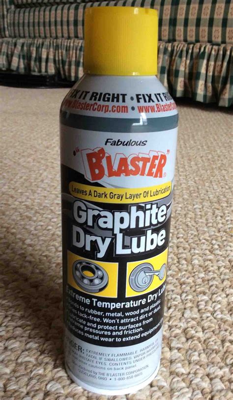 blaster graphite dry lube spray review toms tek stop